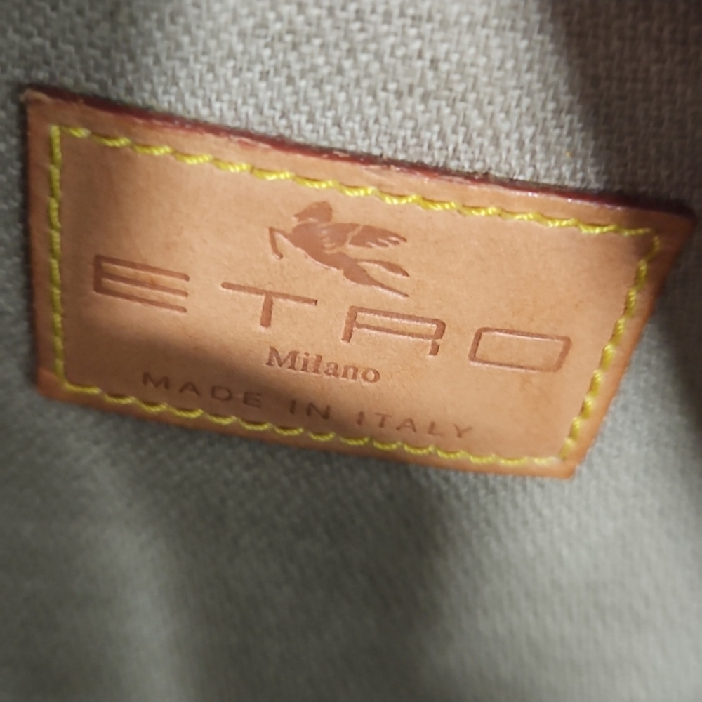 Etro Vintage 1997 Mini Barrel Bag (EUC) - Picture 12 of 16